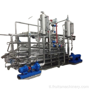 UHT Tubular Sterilizer para sa Milk Juice Production Line